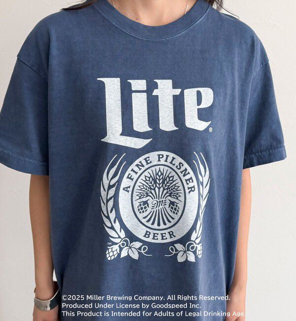 fredy emue「【GOOD ROCK SPEED/グッドロックスピード】Miller LITE 半袖Tシャツ」|Tシャツ・カットソー|