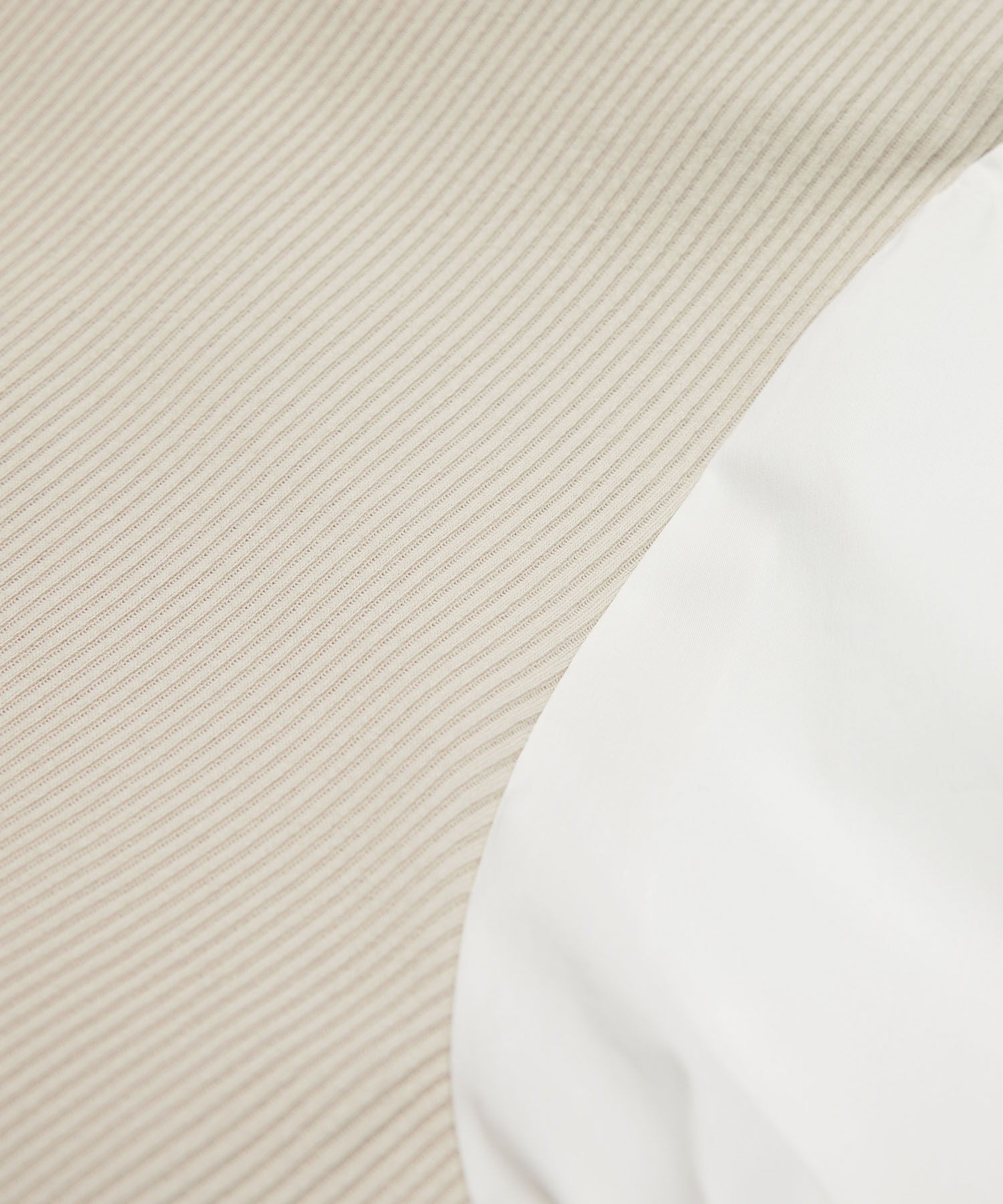 Rope&rsquo;Picnic「袖ディテールドッキングテレコワンピース」|ワンピース|