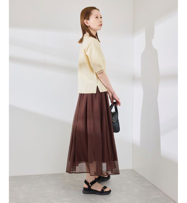 Rope&rsquo;Picnic「レイヤード風ニットポロシャツ」|ポロシャツ|