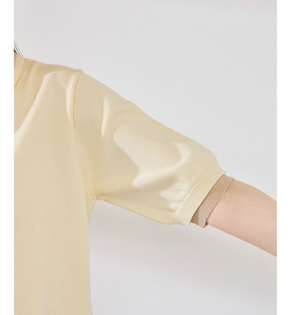 Rope&rsquo;Picnic「レイヤード風ニットポロシャツ」|ポロシャツ|