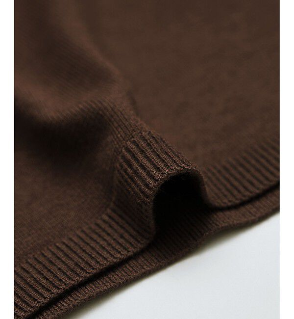 Rope&rsquo;Picnic「レイヤード風ニットポロシャツ」|ポロシャツ|