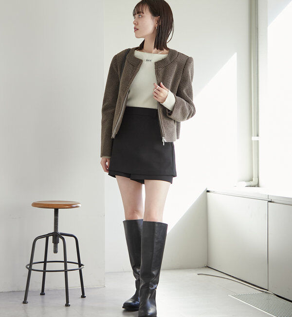  「パフスリーブボアジャケット」|その他|