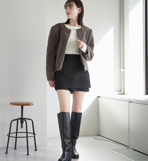  「パフスリーブボアジャケット」|その他|