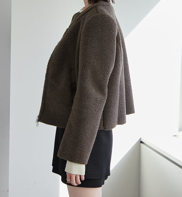  「パフスリーブボアジャケット」|その他|