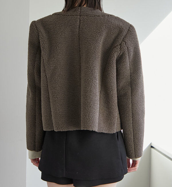  「パフスリーブボアジャケット」|その他|