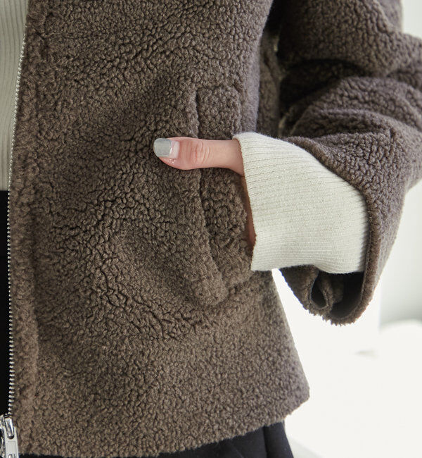  「パフスリーブボアジャケット」|その他|