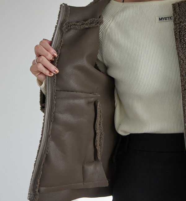  「パフスリーブボアジャケット」|その他|