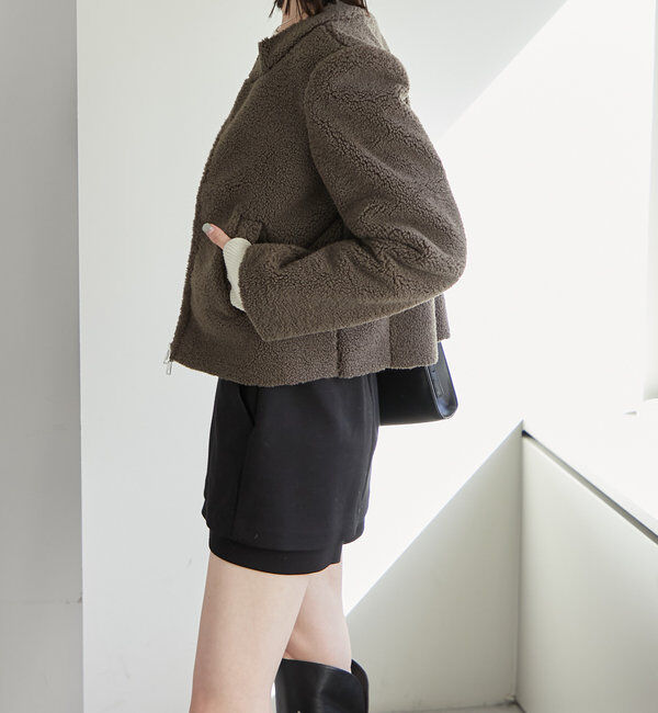  「パフスリーブボアジャケット」|その他|