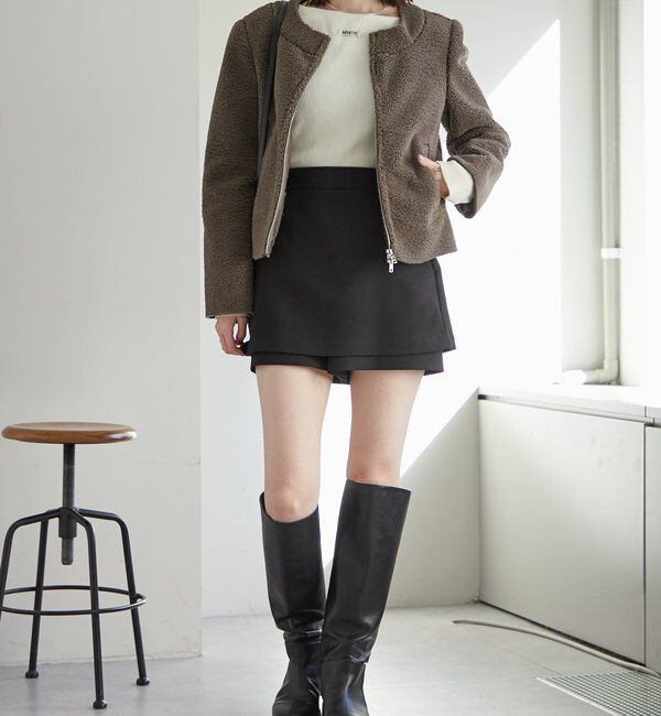  「パフスリーブボアジャケット」|その他|