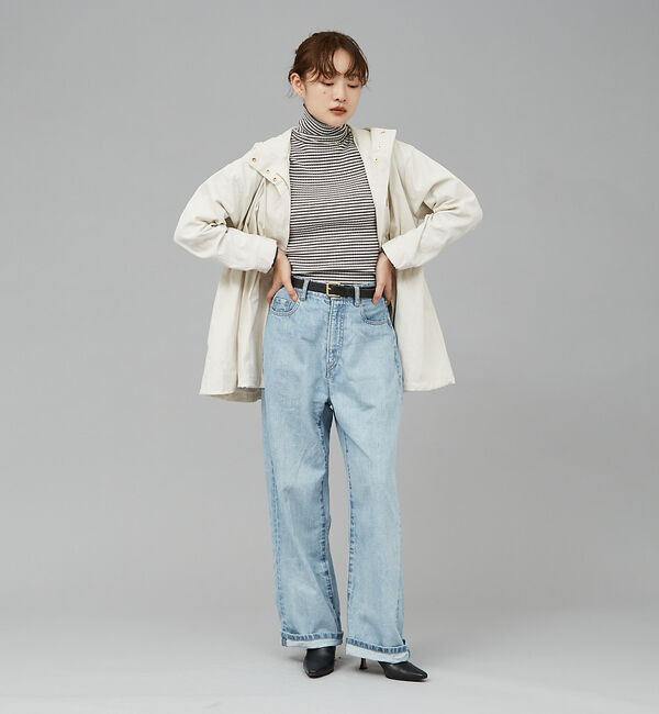 qualite「ドローストリングマウンテンパーカ」|パーカー|