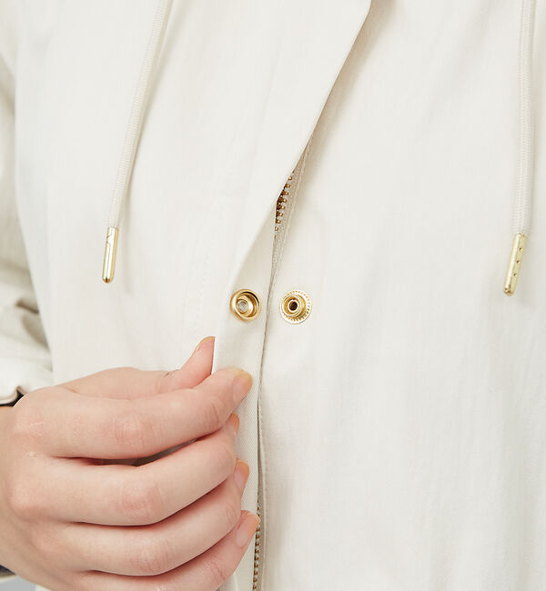 qualite「ドローストリングマウンテンパーカ」|パーカー|