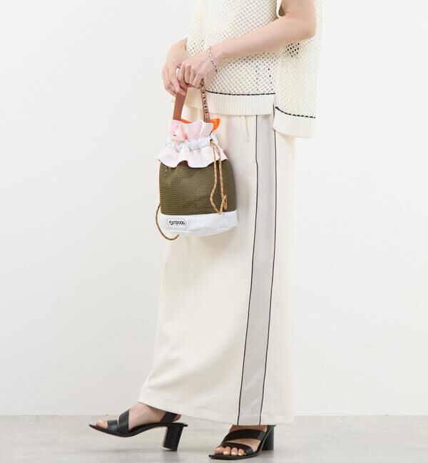 SOFFITTO「【Soffitto別注】RISLEY&times;OUTDOORコラボ キャンディメッシュバッグ [[R2401-CMB21]]」|ハンドバッグ|