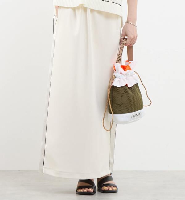 SOFFITTO「【Soffitto別注】RISLEY&times;OUTDOORコラボ キャンディメッシュバッグ [[R2401-CMB21]]」|ハンドバッグ|