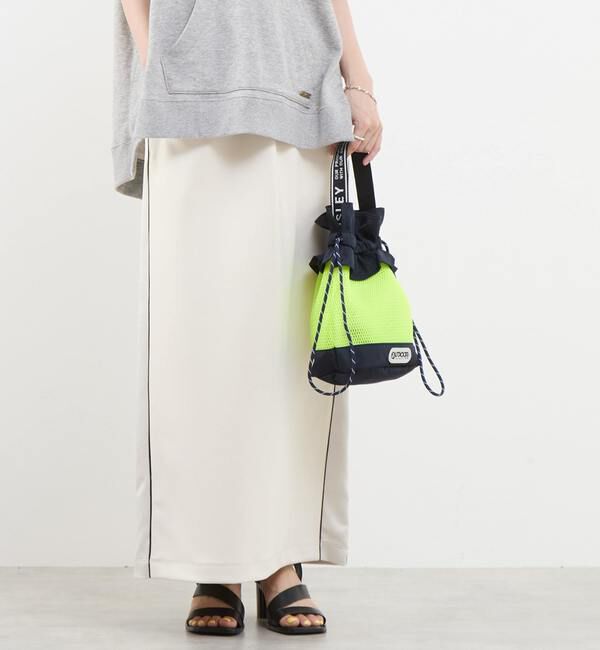 SOFFITTO「【Soffitto別注】RISLEY&times;OUTDOORコラボ キャンディメッシュバッグ [[R2401-CMB21]]」|ハンドバッグ|