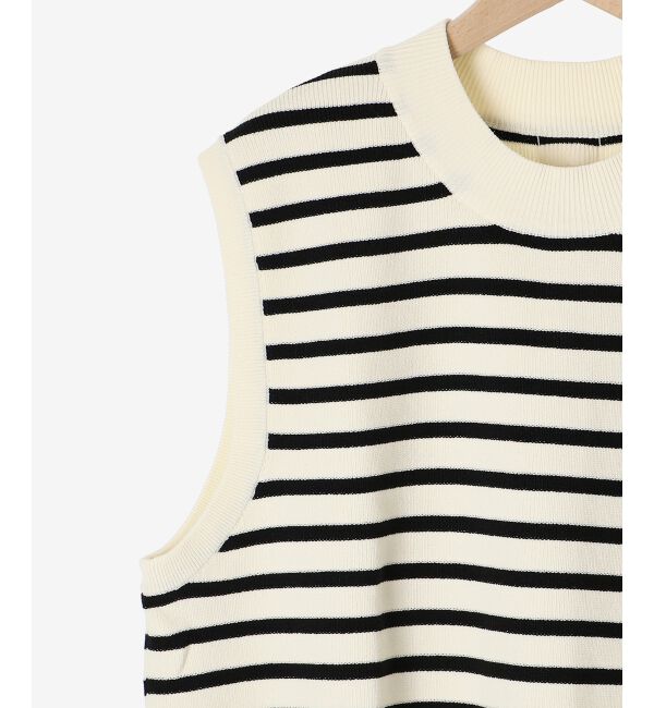  「ブラウスレイヤードニットベスト」|ベスト・ジレ|