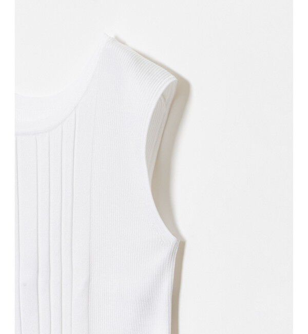 LOULOU WILLOUGHBY「《ドラマ着用》【LOULOU WILLOUGHBY】ブライトレーヨンリブタンク」|ニット・セーター|
