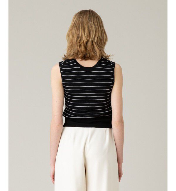 LOULOU WILLOUGHBY「《ドラマ着用》【LOULOU WILLOUGHBY】ブライトレーヨンリブタンク」|ニット・セーター|