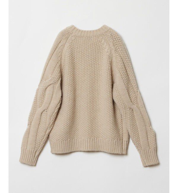 allureville「ランダムケーブルプルオーバー」|ニット・セーター|