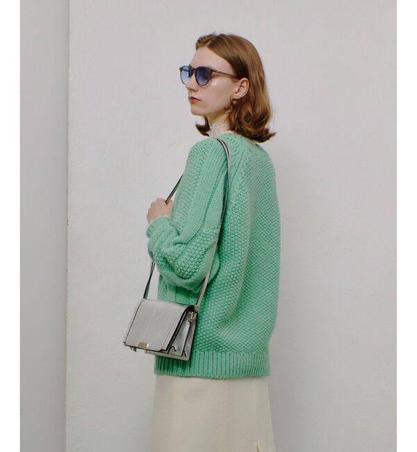 allureville「ランダムケーブルプルオーバー」|ニット・セーター|