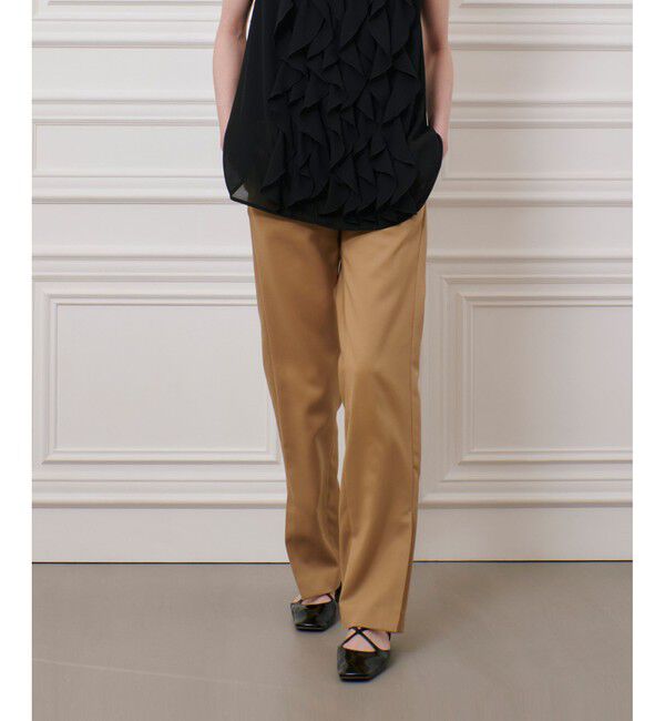 LOULOU WILLOUGHBY「【LOULOU WILLOUGHBY】ダブルクロススリムパンツ」|チノ|