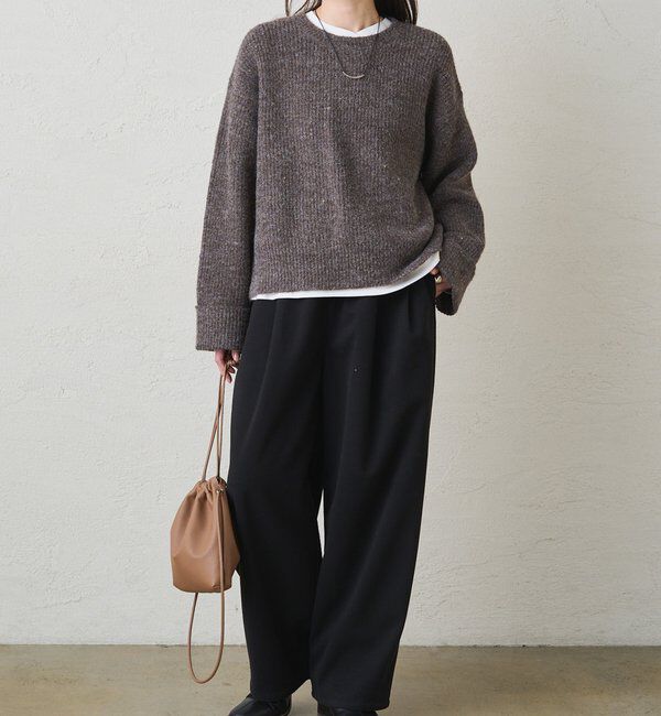  「ストレッチ起毛コクーンパンツ」|その他|