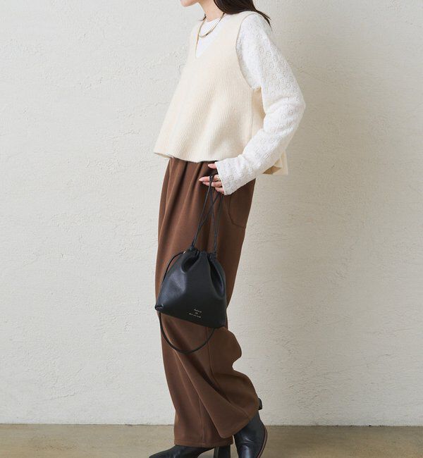  「ストレッチ起毛コクーンパンツ」|その他|