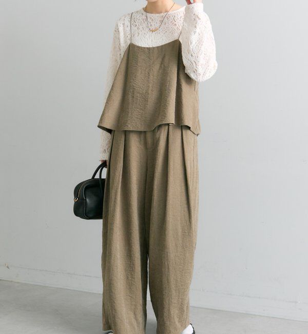  「モールペイズリーストレッチレースプルオーバー」|プルオーバー|