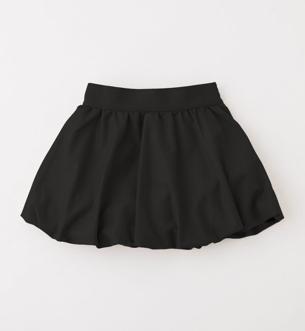  「【premiumorder】バルーンミニスカート」|スカート|ブラック