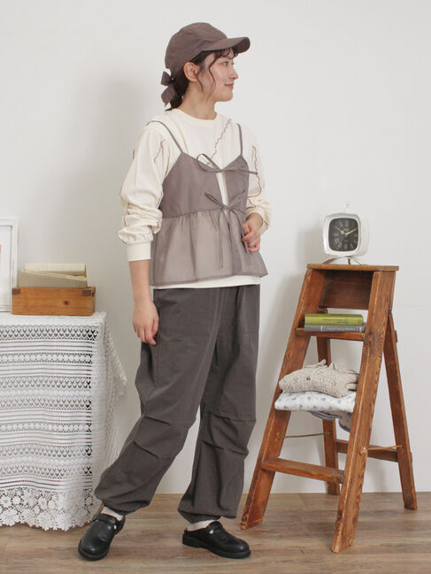 Samansa Mos2「メローインナーSETシアービスチェ」|シャツ・ブラウス|