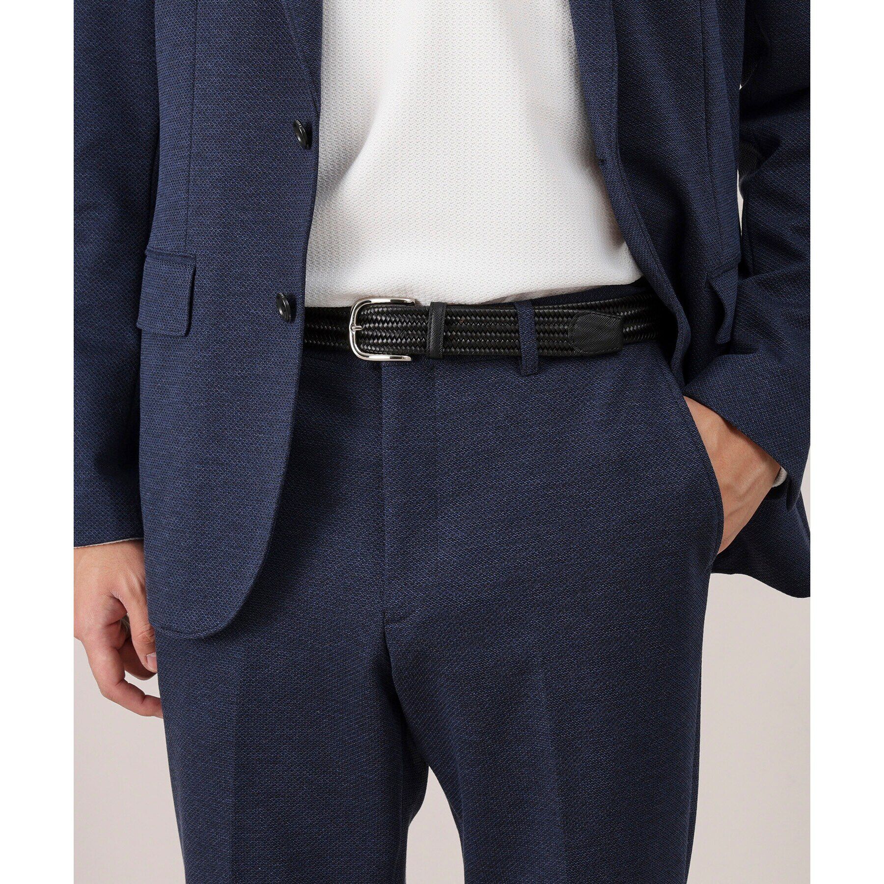 TAKEO KIKUCHI「ドモドソーラ レザーメッシュベルト」|ベルト|