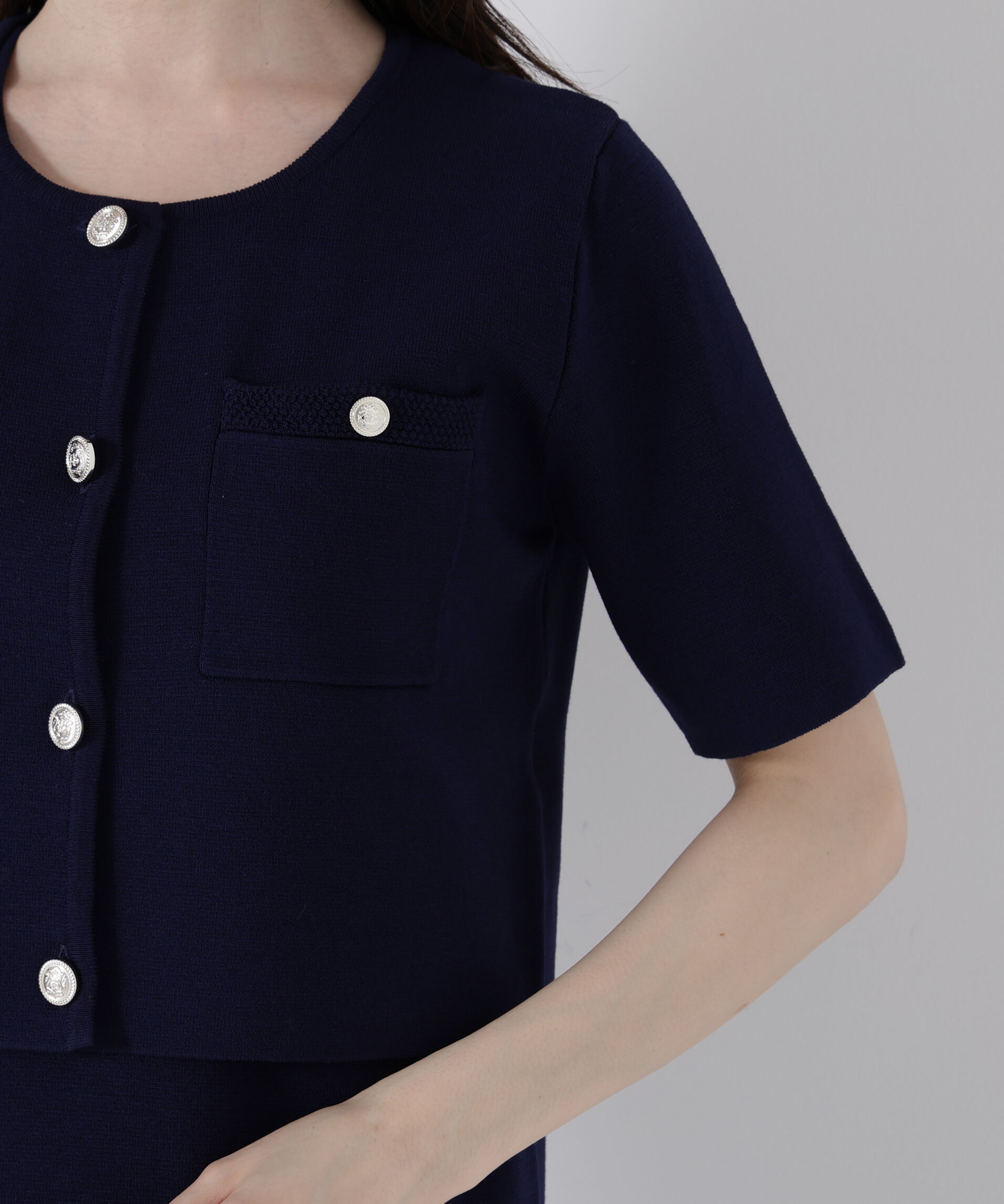 PROPORTION BODY DRESSING「ミラノリブカーデセットアップ」|ワンピース|