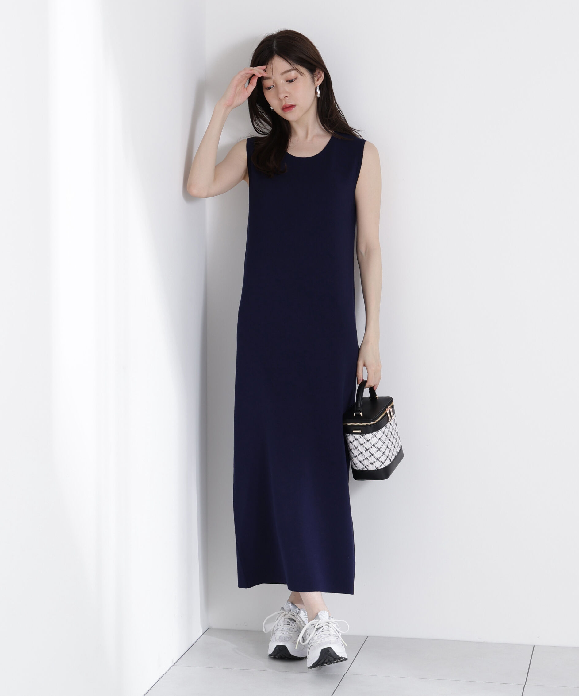 PROPORTION BODY DRESSING「ミラノリブカーデセットアップ」|ワンピース|