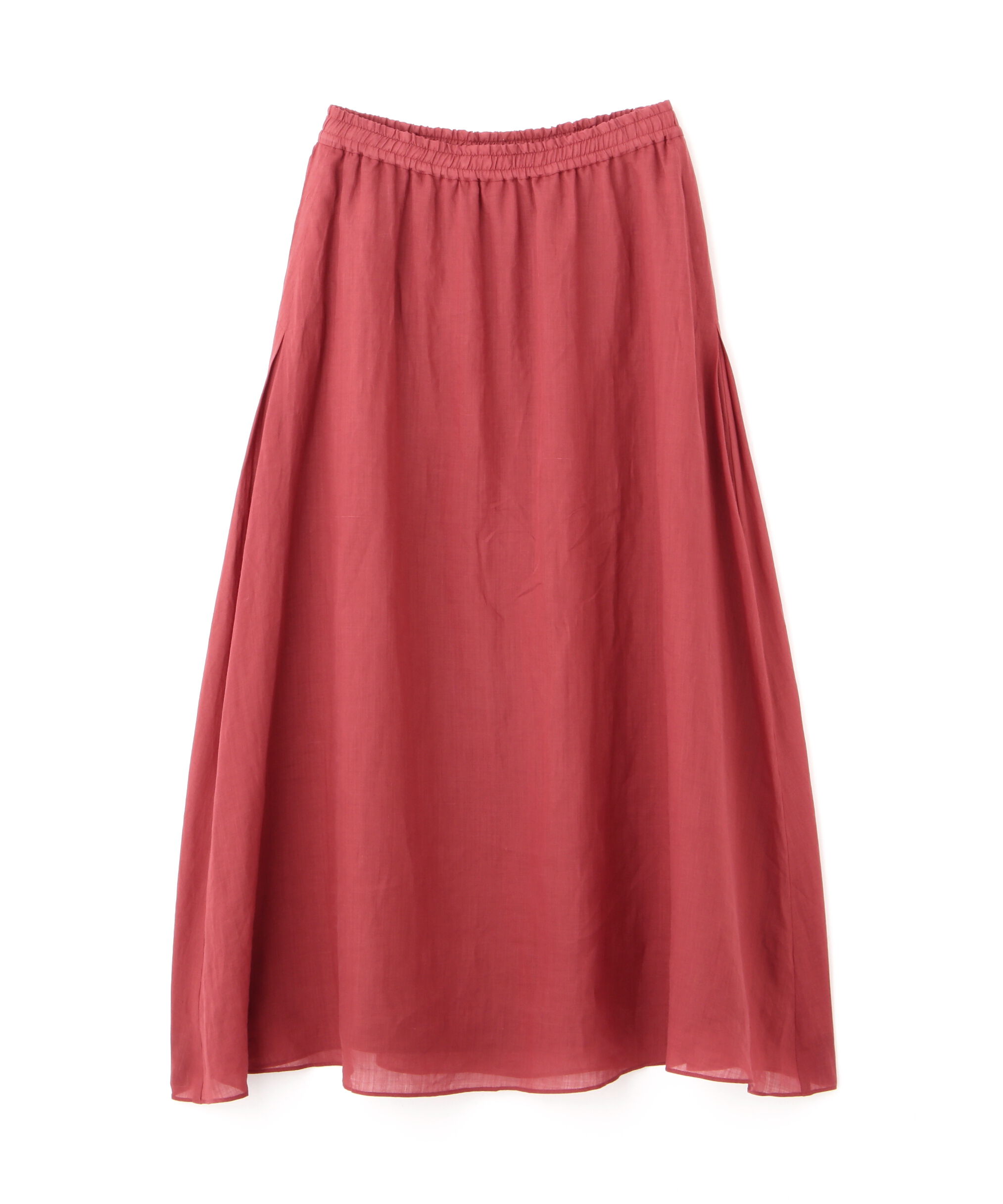  「◆ラミーサイドボックスタックギャザースカート」|スカート|