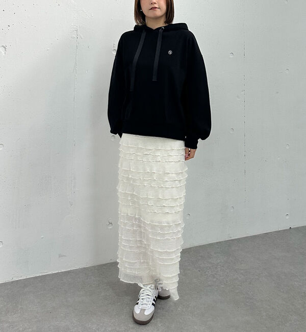 archives「フリルメッシュタイトスカート」|スカート|