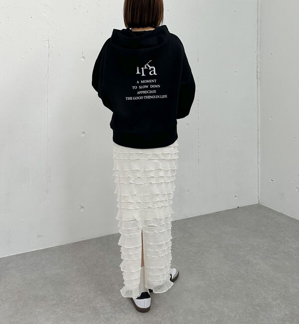 archives「フリルメッシュタイトスカート」|スカート|