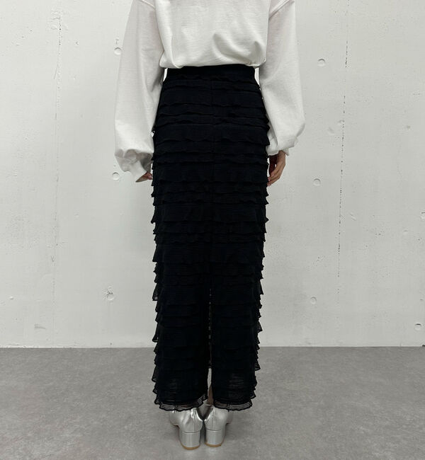 archives「フリルメッシュタイトスカート」|スカート|