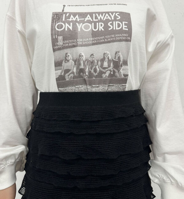 archives「フリルメッシュタイトスカート」|スカート|