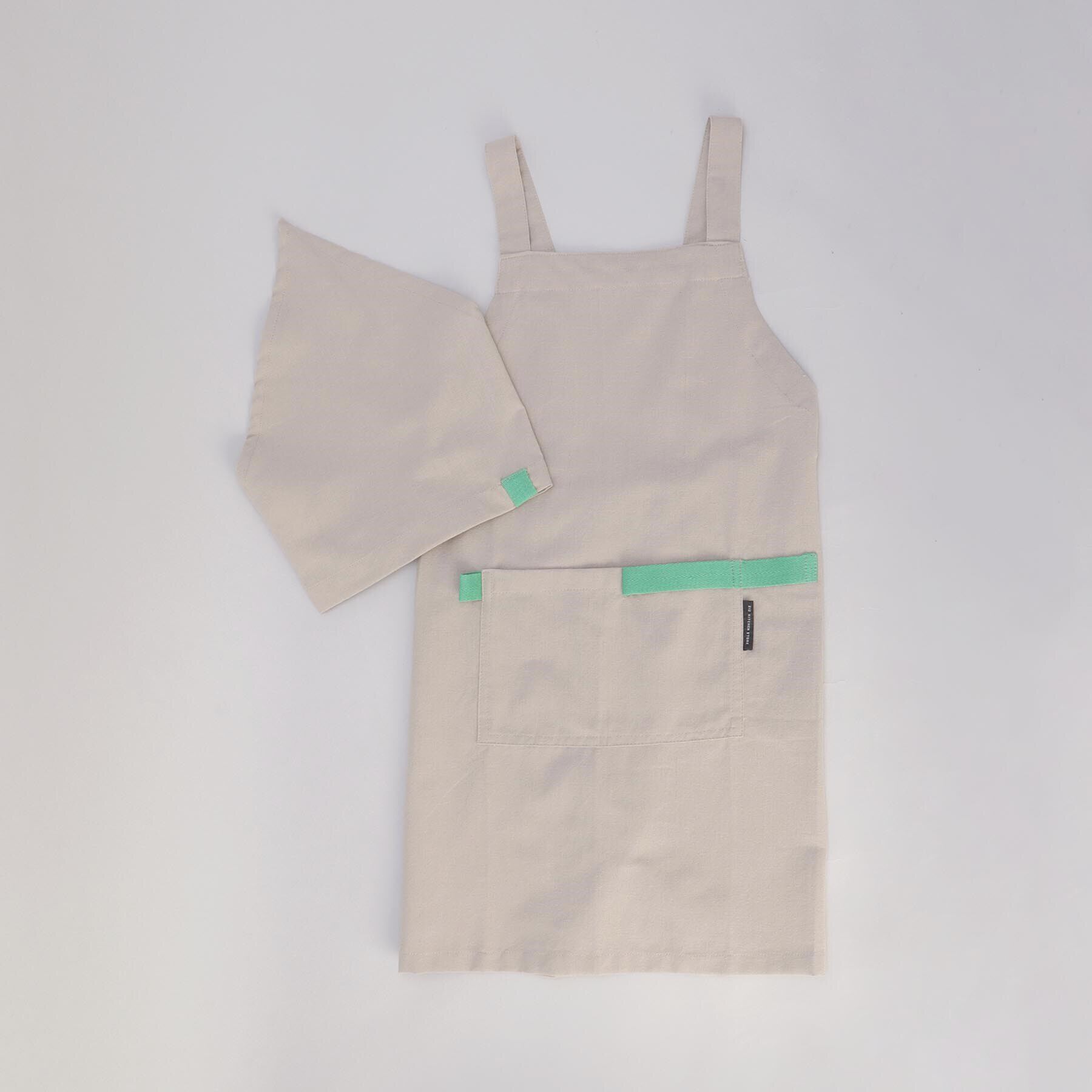 212 KITCHEN STORE「ワークエプロン25 キッズセット LGY ＜212Kオリジナル＞」|食器・キッチングッズ|