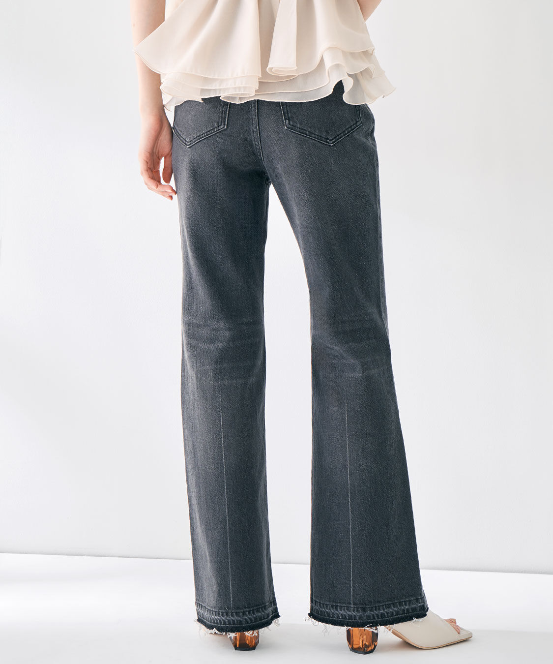 COCO DEAL「デニムフレアパンツ」|デニム|