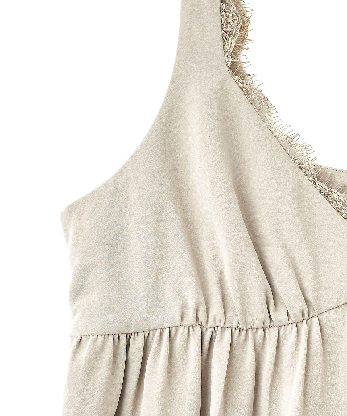 COCO DEAL「サテンレースキャミタンク」|タンクトップ|