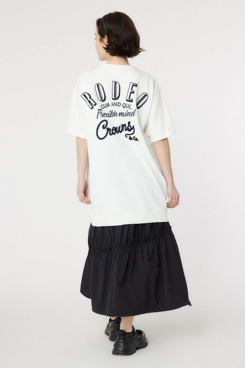 RODEO CROWNS「ドッキングロゴニットワンピース」|ワンピース|