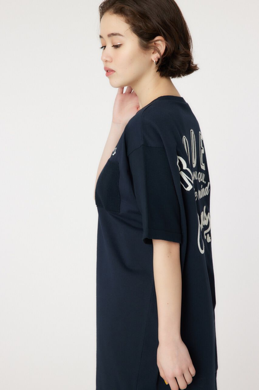 RODEO CROWNS「ドッキングロゴニットワンピース」|ワンピース|