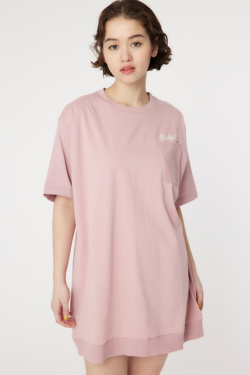 RODEO CROWNS「ドッキングロゴニットワンピース」|ワンピース|