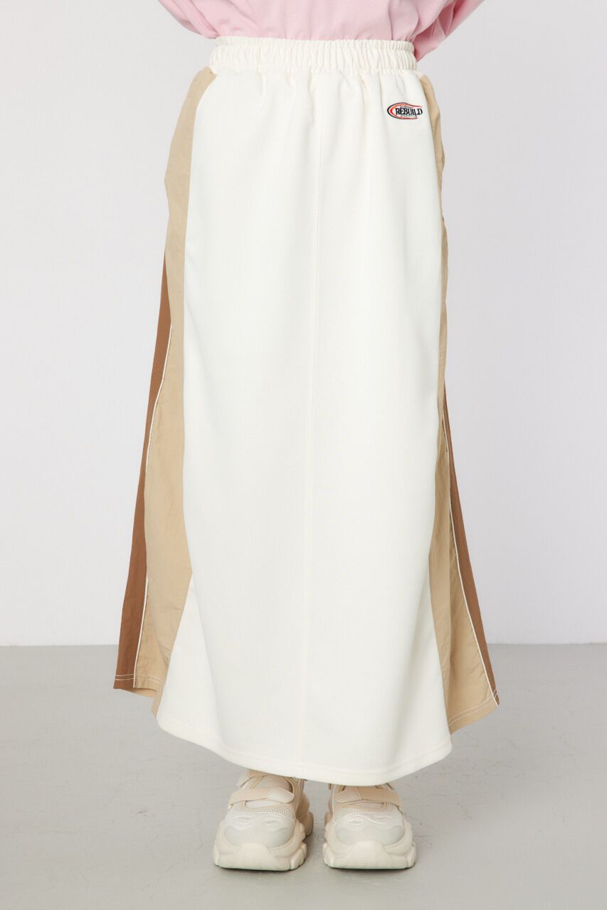 RODEO CROWNS「ナイロン&times;ジャージスカート」|スカート|