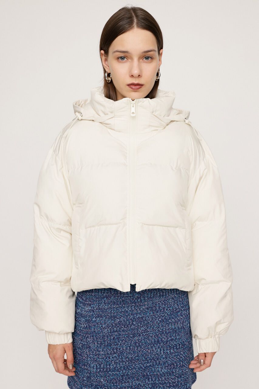 SLY「FLARE BALL HOODED PUFF ジャケット」|ブルゾン・スタジャン|