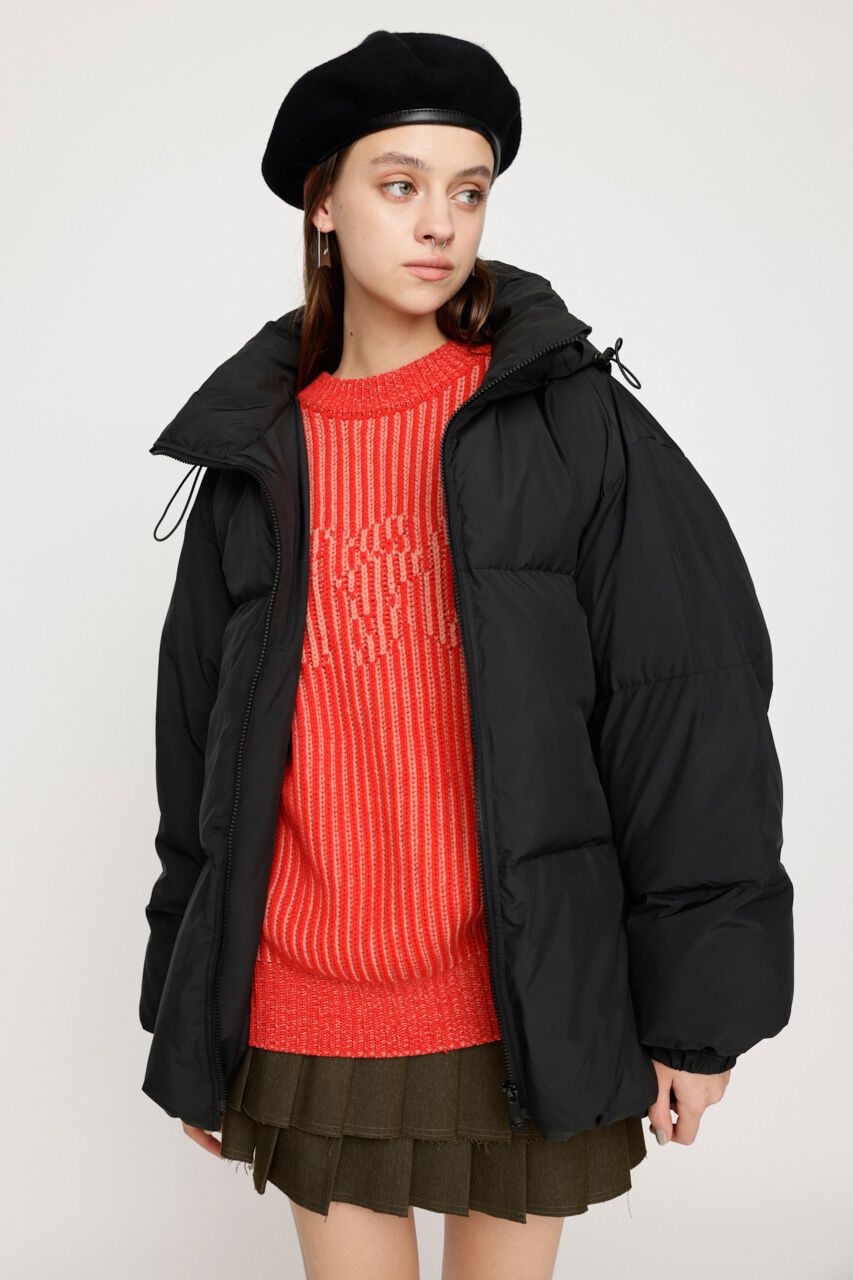 SLY「FLARE BALL HOODED PUFF ジャケット」|ブルゾン・スタジャン|