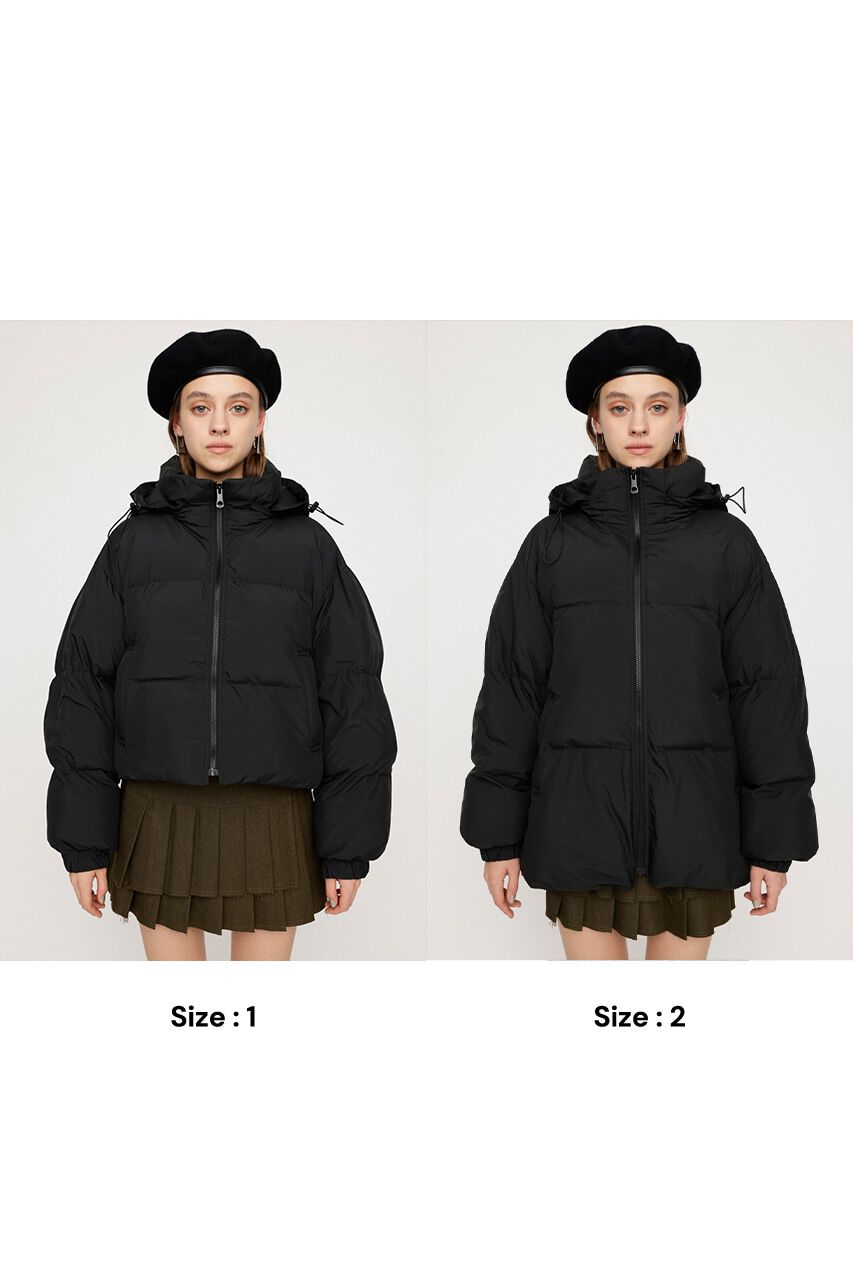 SLY「FLARE BALL HOODED PUFF ジャケット」|ブルゾン・スタジャン|