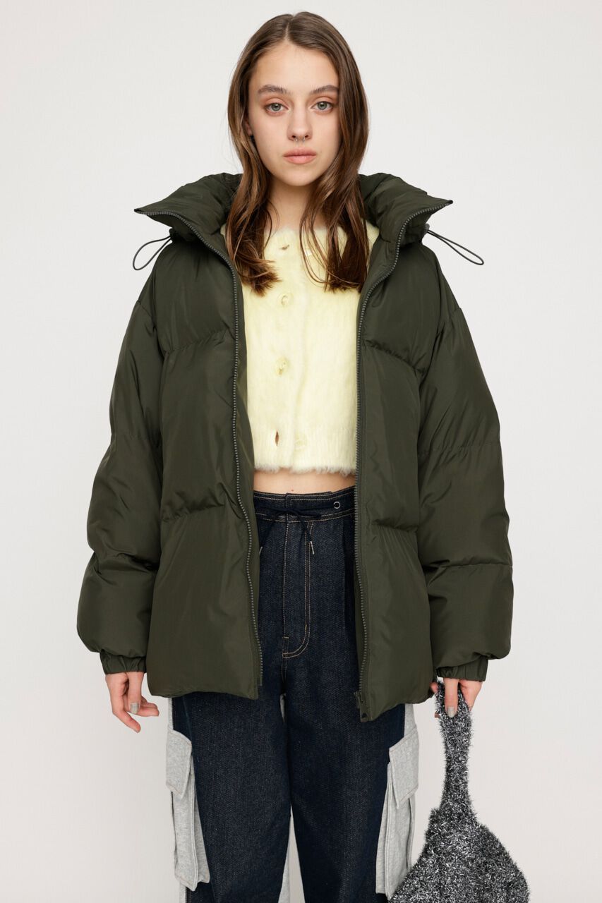 SLY「FLARE BALL HOODED PUFF ジャケット」|ブルゾン・スタジャン|D/KHA3