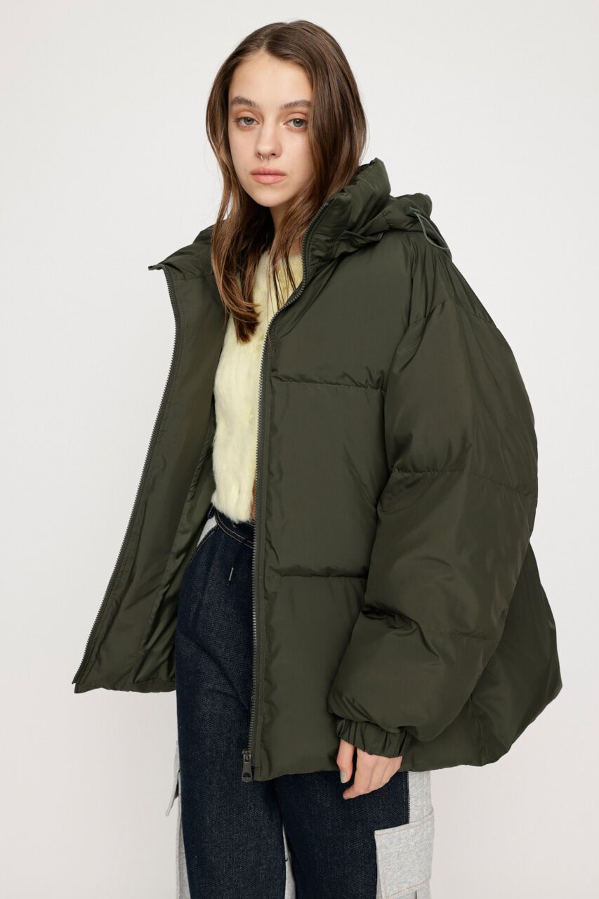 SLY「FLARE BALL HOODED PUFF ジャケット」|ブルゾン・スタジャン|