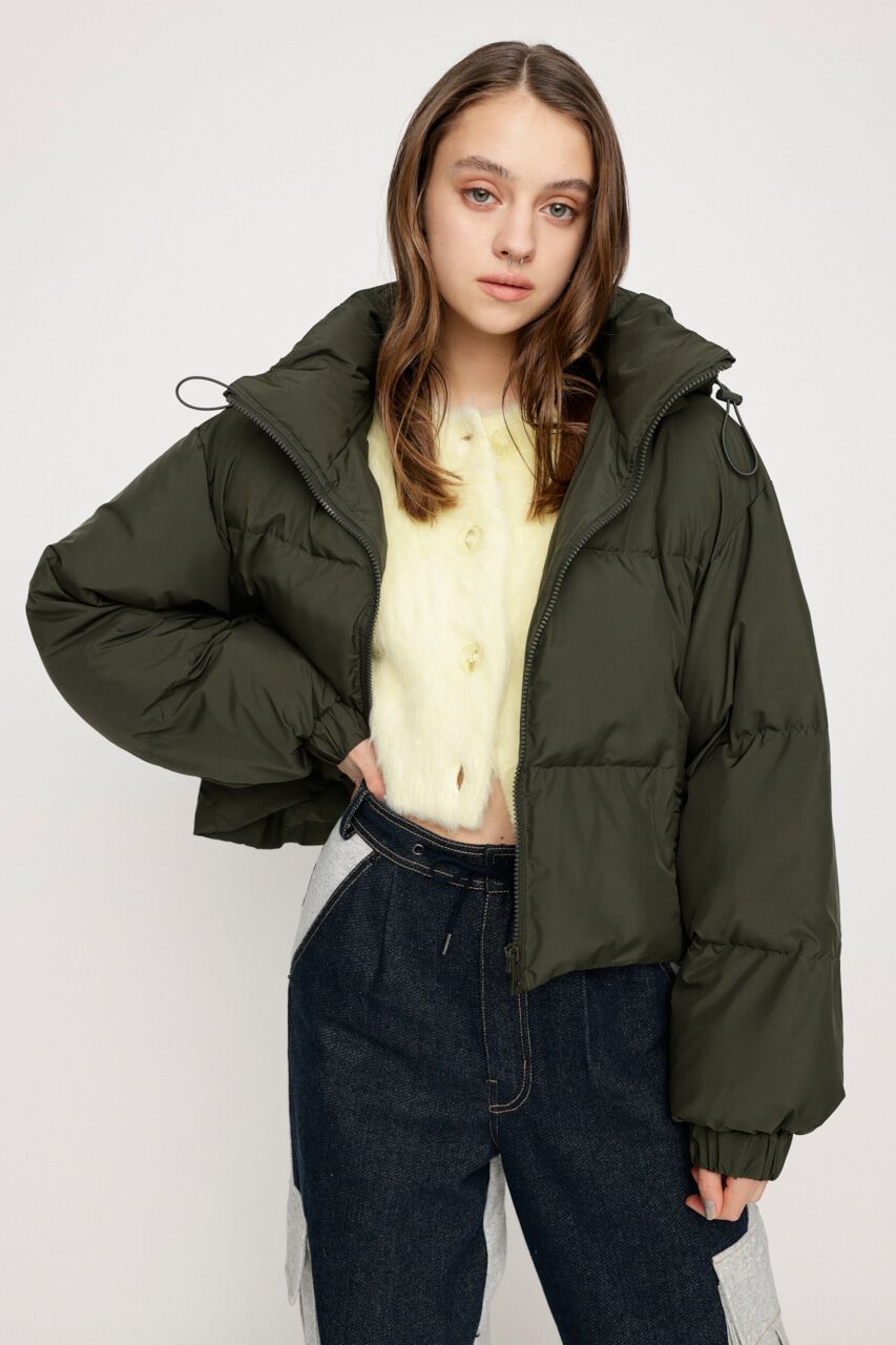 SLY「FLARE BALL HOODED PUFF ジャケット」|ブルゾン・スタジャン|